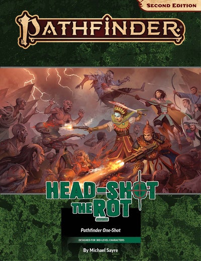 Pathfinder Second Edition Headshot the Rot