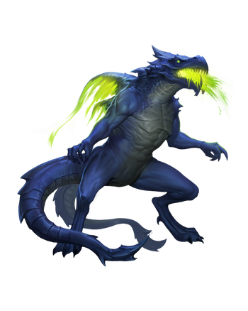  Drakogor colossi - Art by Sophie Medvedeva