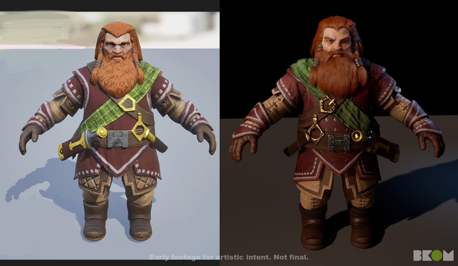A three dimensional model of pathfinder iconic, ranger, Harsk