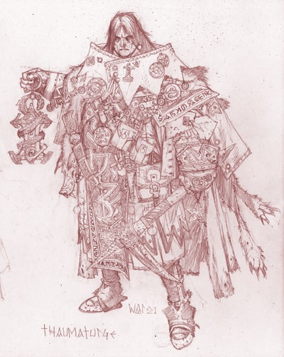 Mios, the iconic thaumaturge