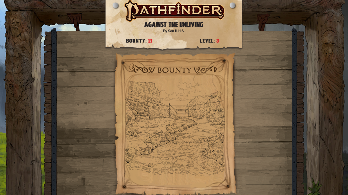 Pathfinder Bounty: Against the Unliving 