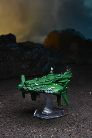 Green Vindicas Tryrant ship mini figure