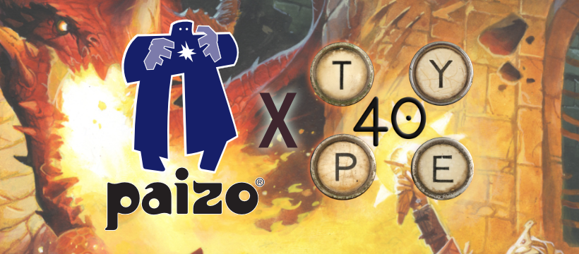 Paizo and Type Forty Logos
