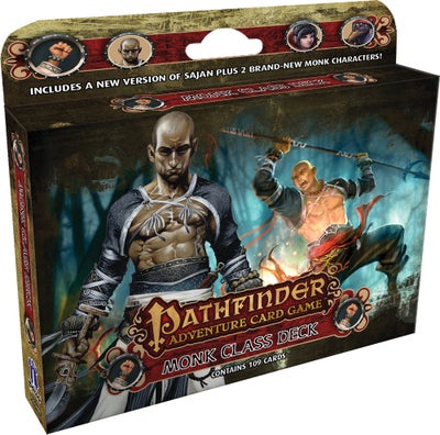 Pathfinder Adventure Card Game Monk Class Deck