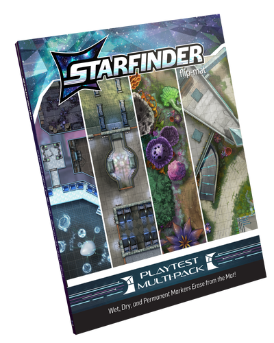 Starfinder Flip-Mat: Second Edition Playtest Multi-Pack