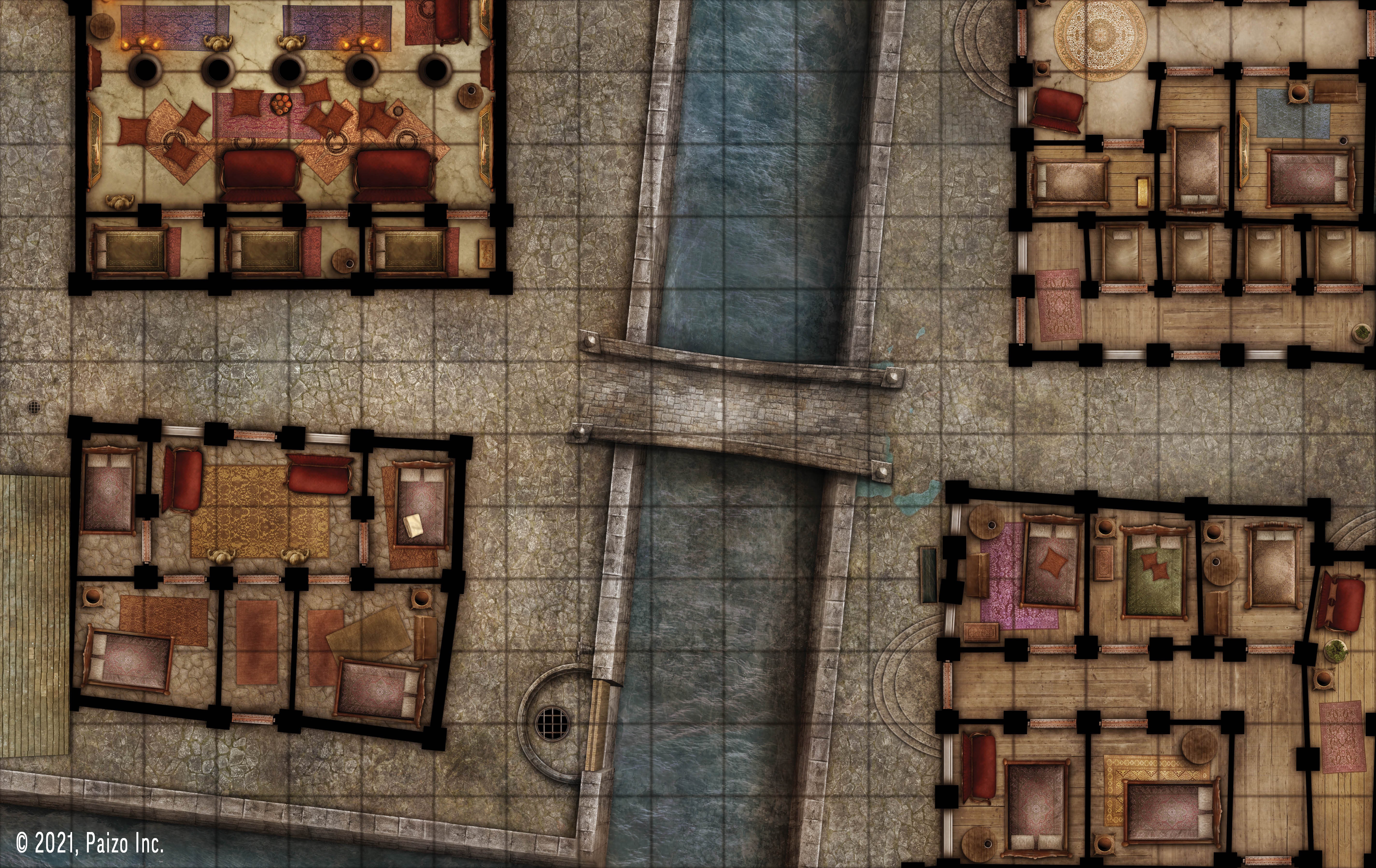pathfinder flip-mat classics: red light district map