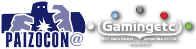PaizoCon@Gaming Etc Logo