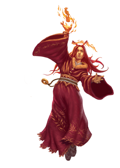 Hao Jin (she/her), asexual sorceress.