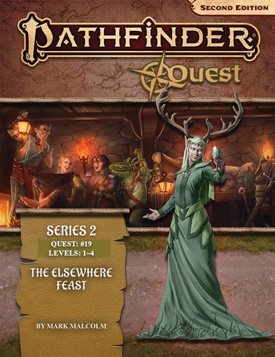  The cover for Pathfinder Quest (Series 2) 19: The Elsewhere Feast