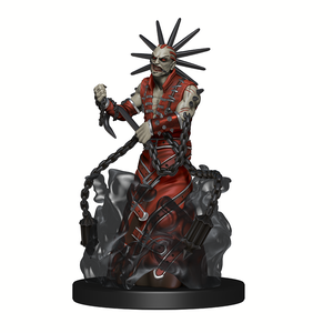 Zon-Kuthon the Midnight Lord: mini figure of a grey man in red robes holding a large chain