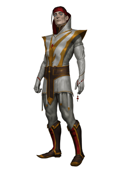 Marivit, artist Rodrigo Gallo: A white-gloved impeccably clean Kalistocrat looks on haughtily.