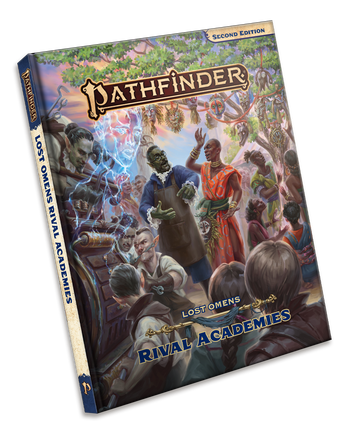 Pathfinder Second Edition Lost Omens Rival Academies Hard Cover