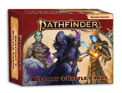 Pathfinder Second Edition Bestiary 3 Battle Cards box mock up