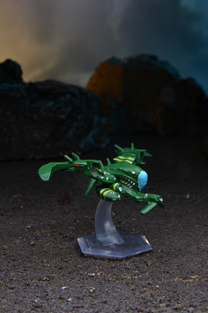 green BMC Mauler ship mini figure