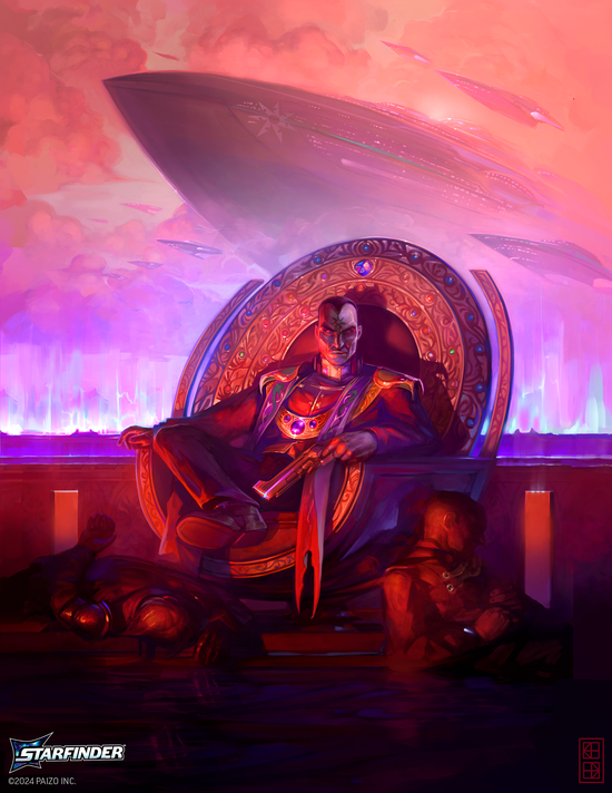 The cover art for the Starfinder Second Edition GM Core