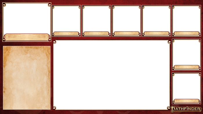 Pathfinder Charity Stream Overlay