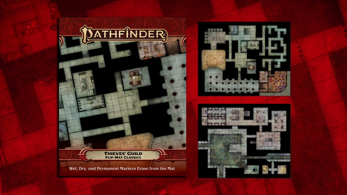 Pathfinder Flip-Mat Classics: Thieves' Guild