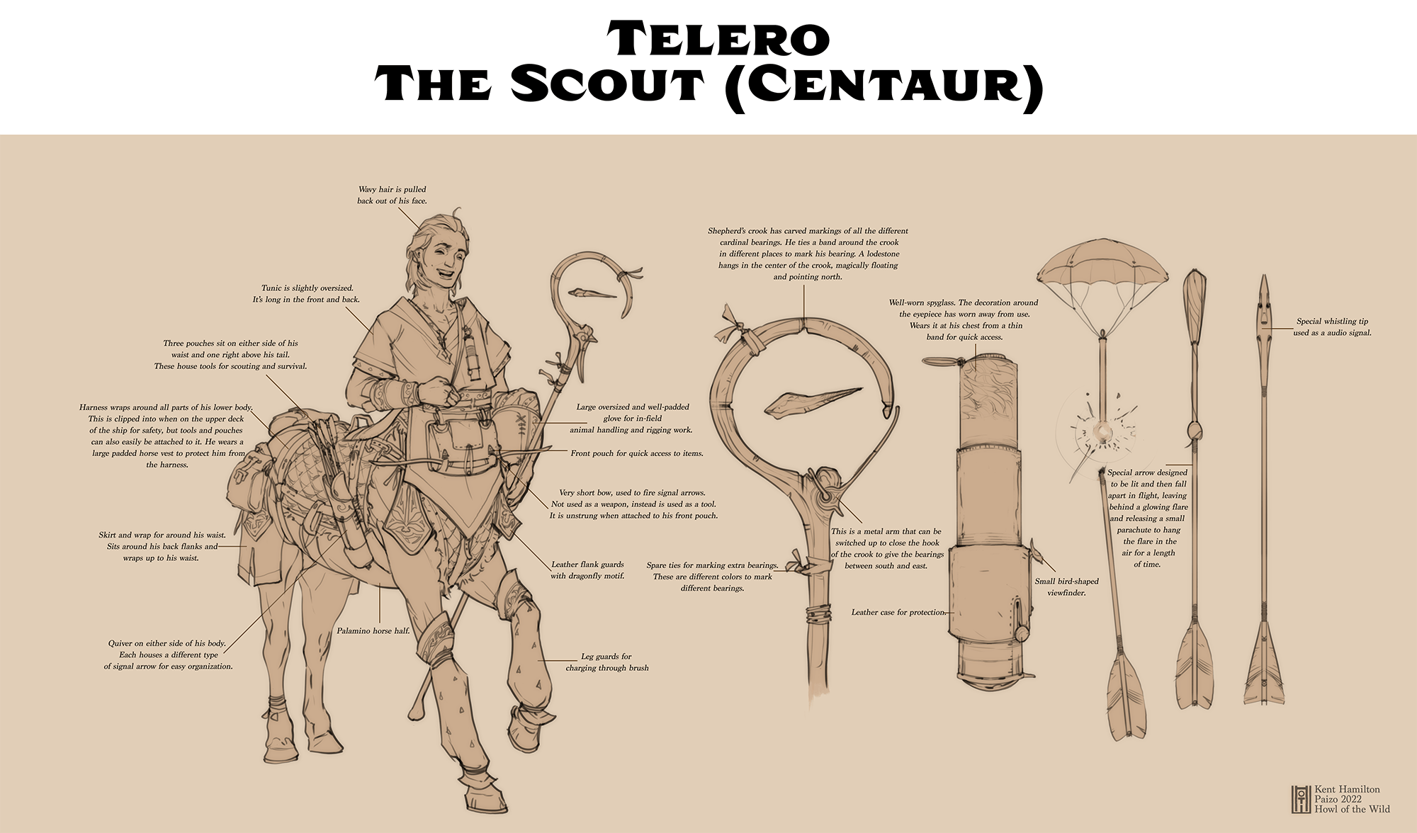 Telero concept art by Kent Hamilton