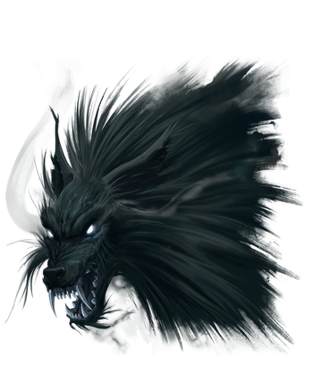 Artist Allan Santos da Silva: Fearsome Shadow Creature