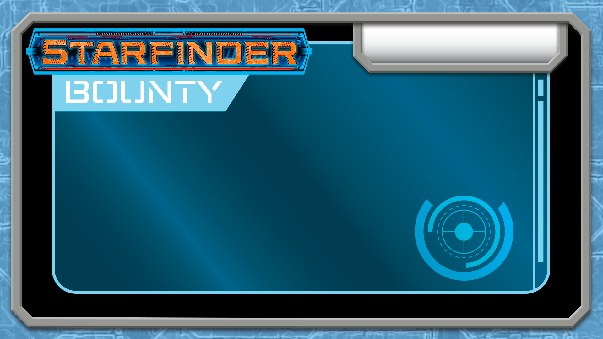 Starfinder Society Bounty Board