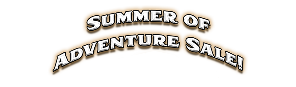 Summer of Adventure Sale!