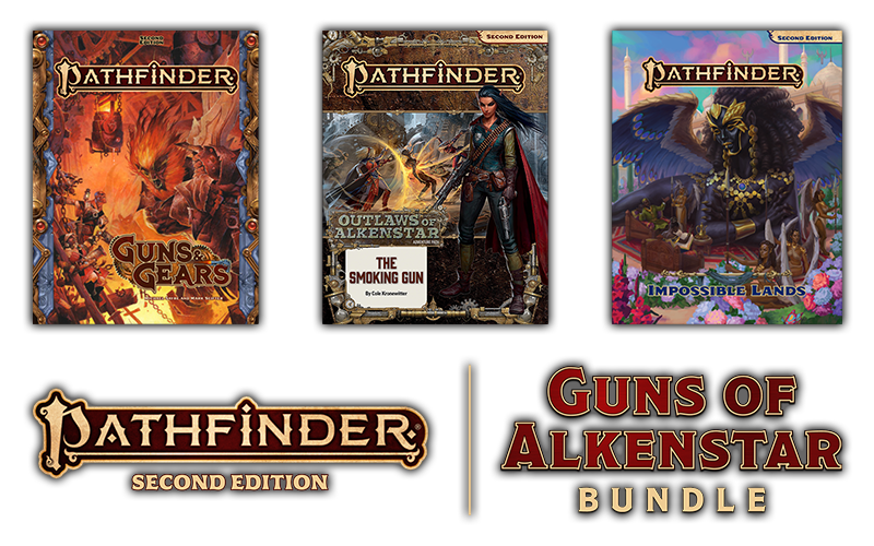 Pathfinder Second Edition Guns of Alkenstar Bundle