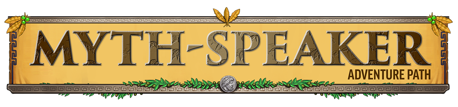 Myth-Speaker Adventure Path Text Logo