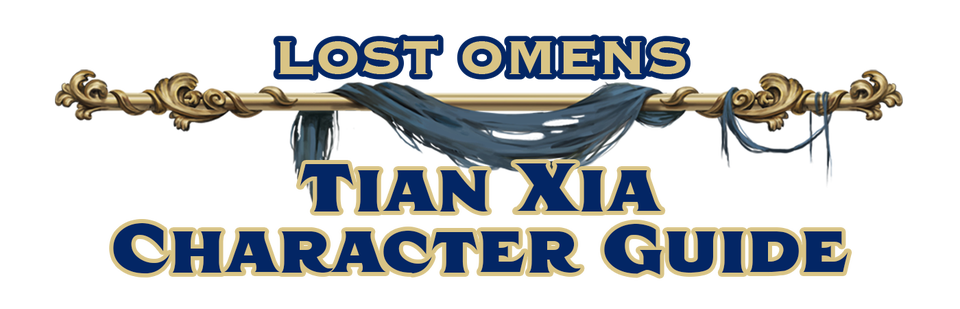 Lost Omens: Tian Xia Character Guide Logo