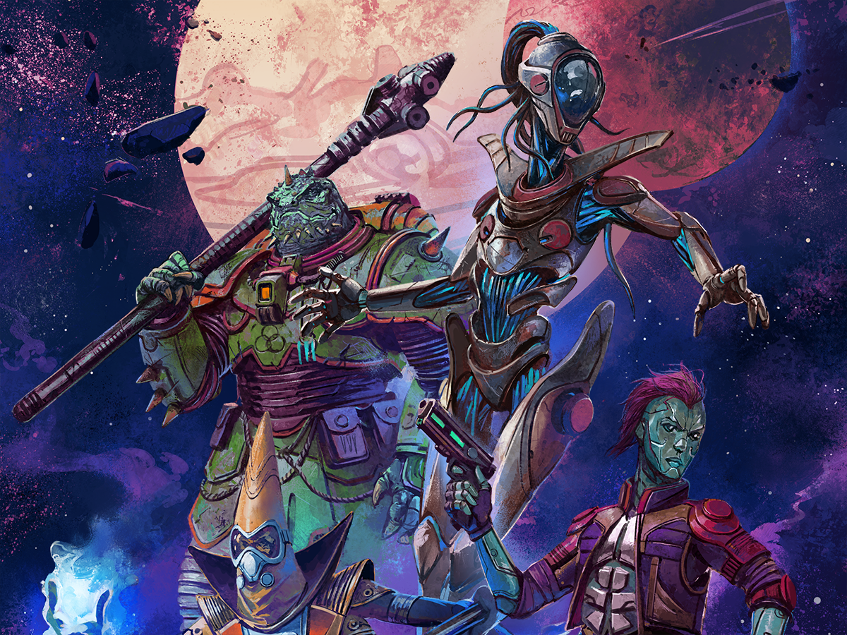 Starfinder Iconics stand ready for a fight